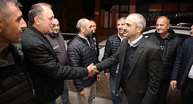 Başkan Çiftçi ziyaretlerini sürdürüyor