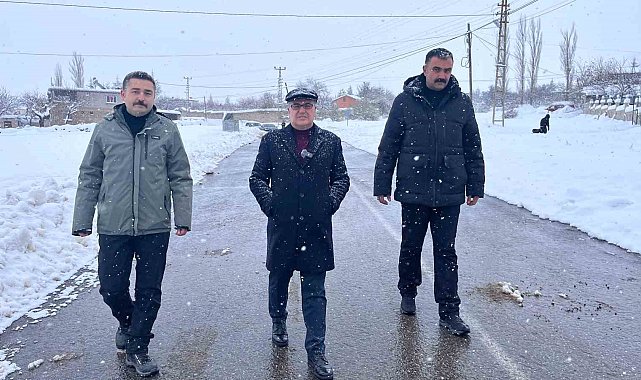 Başkan Özdoğan: "Kar rahmettir, çalışmalarımız sürüyor"