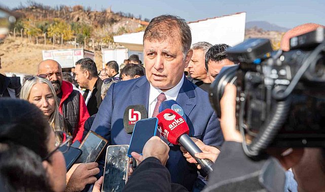 Başkan Tugay: "Biz kötü olalım istiyorlar"