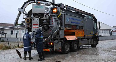 BASKİ,yağışa karşı teyakkuzda