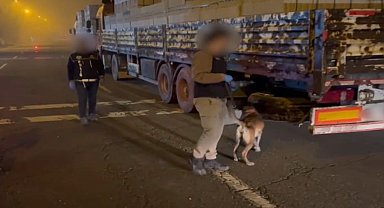 Batman'da bir tırda 8 kilo sentetik uyuşturucu yakalandı: 2 kişi tutuklandı