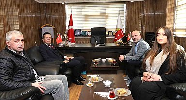 Bayburt İl Emniyet Müdürü Barış Erkol basın mensuplarıyla bir araya geldi