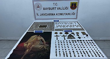 Bayburt'ta dünyaca ünlü ressam Picasso'ya ait tablo ele geçirildi