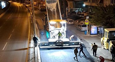 Bayraklı'da yol ve köprü yenileme çalışmaları sürüyor