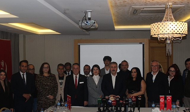 BBP LİDERİ MUSTAFA DESTİCİ'DEN BURSA'DA ÇARPICI AÇIKLAMALAR