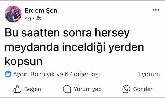 Belediye başkanı ve şoförünü öldüren katil zanlısından dikkat çeken paylaşım: "İnceldiği yerden kopsun"