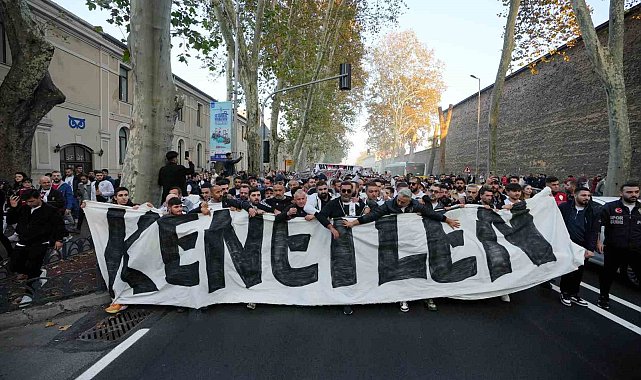 Beşiktaş taraftarından sessiz yürüyüş