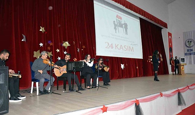 Besni'de Öğretmenler Gününe özel program düzenlendi