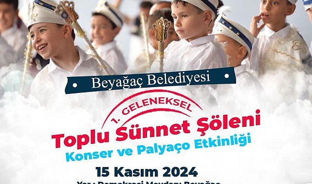 Beyağaç Belediyesinden toplu sünnet şöleni