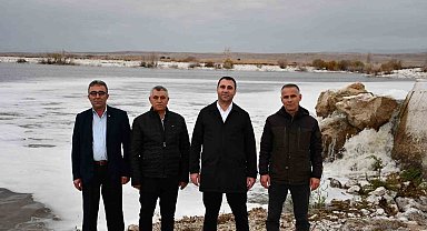 Beylikova Belediyesi, sulama sezonu için barajı dolduruyor