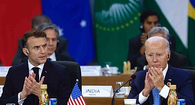 Biden ile Macron arasında "Ukrayna ve Orta Doğu" gündemi