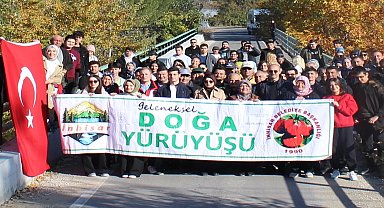 Bilecik İnhisar'da ATA'ya saygı yürüyüşü