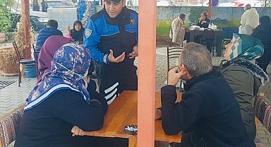 Bilecik'te Emniyet ekipleri vatandaşları bilgilendirdi