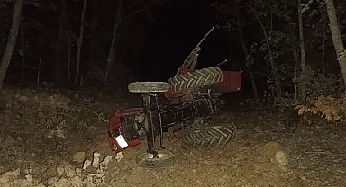 Bilecik'te traktör kazası