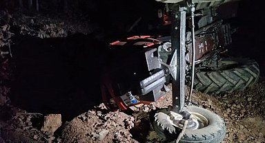 Bilecik'te traktör kazası