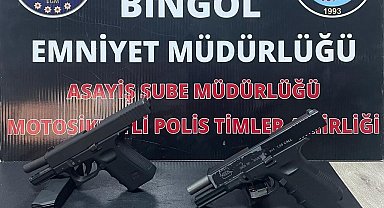 Bingöl'de ruhsatsız silah ve uyuşturucu ele geçirildi