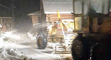 Bolu'da 134 köy yolu ulaşıma kapandı