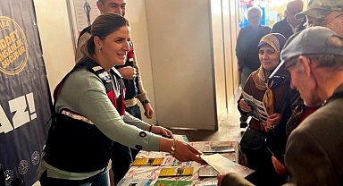 Bu fuarda firmaların yanı sıra jandarma da yer aldı