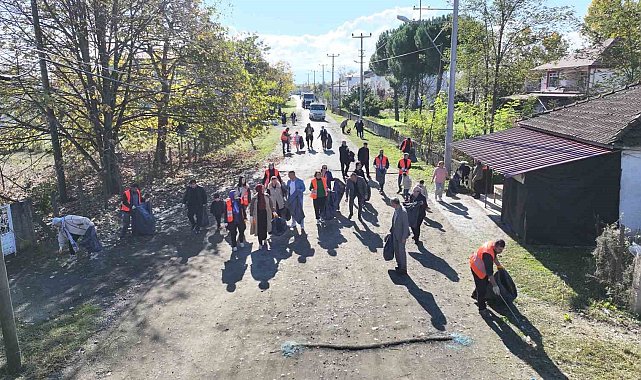 Bu ilçede 'çöp saati' uygulaması