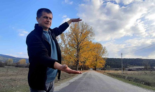 Bu yol yeni evlenen çiftlerin uğrak noktası