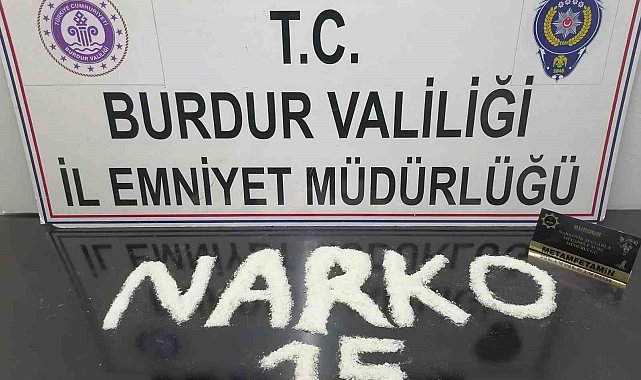 Burdur'da uyuşturucu operasyonu: 3 şüpheli tutuklandı