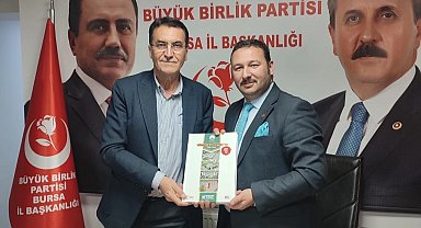 Bursa BBP'ye Dündar'dan ziyaret