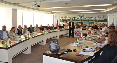 Bursa Gemlik't GTSO'da Müşterek Meslek Komitesi toplandı