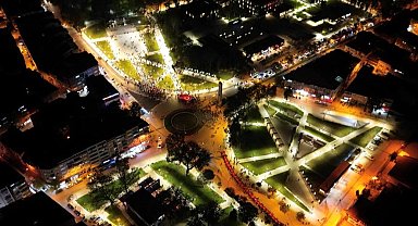 Bursa İnegöl'ün yeni meydanına tam not