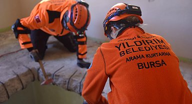 Bursa Yıldırım'da 'Deprem' Tatbikatı