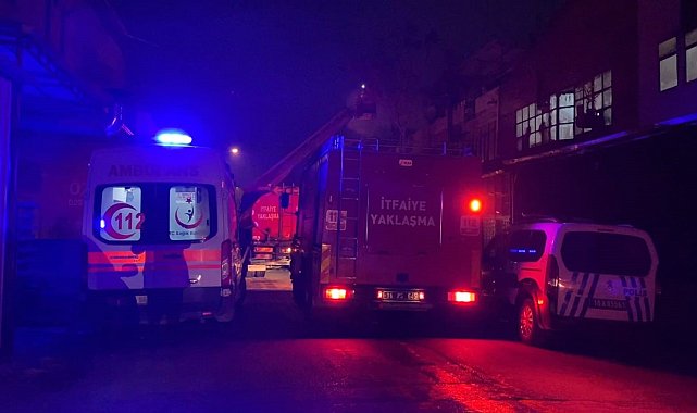Bursa'da korkutan yangın büyümeden söndürüldü