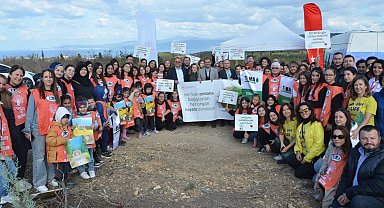 Bursa'da fidanlar ormana, organlar hayata dönüştü