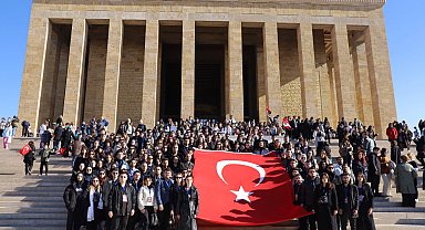 Bursalı 550 genç Ata'nın huzurunda