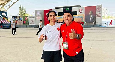 Büyükşehir Belediyesporlu Mine Türker, Avrupa şampiyonu