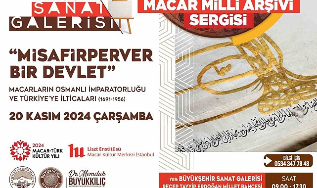 Büyükşehir Sanat Galerisi'den Türk-Macar dostluğunu anlatacak anlamlı sergi
