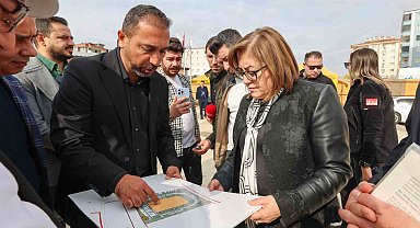 Büyükşehir, uluslararası müsabakalara uygun yeni spor salonunun inşasına devam ediyor