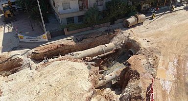 Çağdaş Mahallesinde yağmursuyu sorunu için kalıcı çözüm