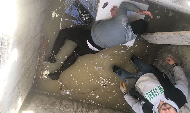 Çalıştığı inşaattan beton zemine düşen işçi yaralandı