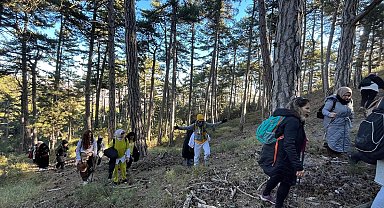 Çamlıca Yaylası'nda doğanın tadını çıkardılar