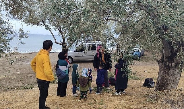 Çanakkale'de 16 kaçak göçmen yakalandı