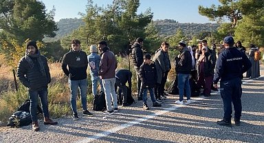 Çanakkale'de 27 kaçak göçmen yakalandı