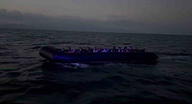 Çanakkale'de 74 kaçak göçmen yakalandı