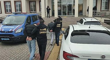 Çanakkale'de uyuşturucu ile yakalanan 3 şüpheli tutuklandı
