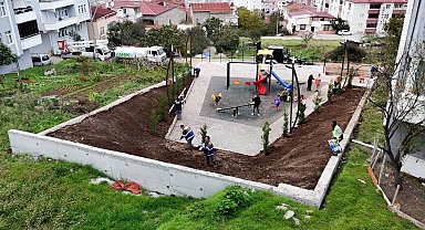 Canik'te çocuklara yeni parklar