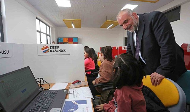 Canik'te öğrenciler ara tatilde bilim, teknoloji ve sporla buluşuyor