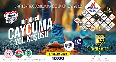 Çaycuma 4. yol koşusunda kayıtlar 567'ye ulaştı