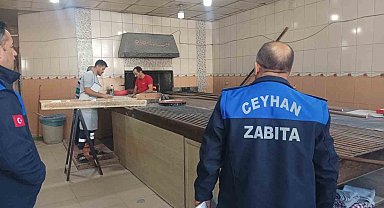 Ceyhan Belediyesi zabıta ekiplerinden denetim