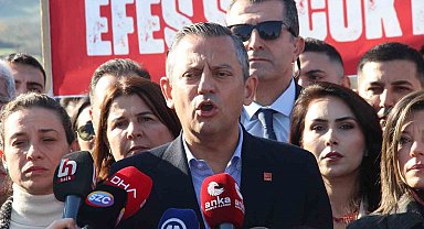 CHP Genel Başkanı Özel: "Meryem Ana Evi Otoparkı mücadelesinin arkasındayız"