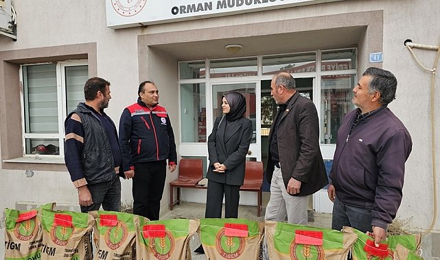 Çiftçilere hibe destekli buğday tohumu dağıtıldı