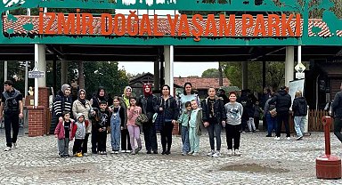 ÇKSM öğrencileri İzmir Doğal Yaşam Parkı'nı gezdi