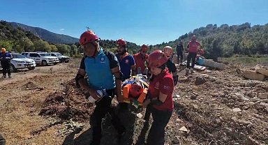 Çocuğun "Annemi götürün" feryadı tatbikata damga vurdu